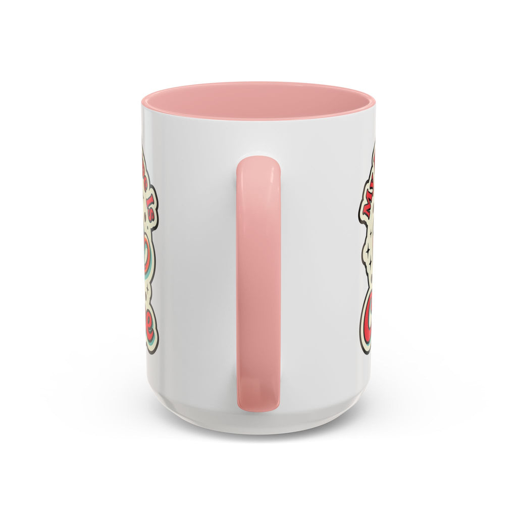 Coffee Mug - "My Blood Type Is Coffee" Accent Ceramic Mug (11oz & 15oz)