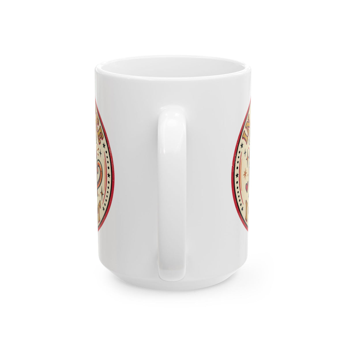 Coffee Mug - "In Coffee We Trust" Retro Ceramic Mug (11oz, 15oz)