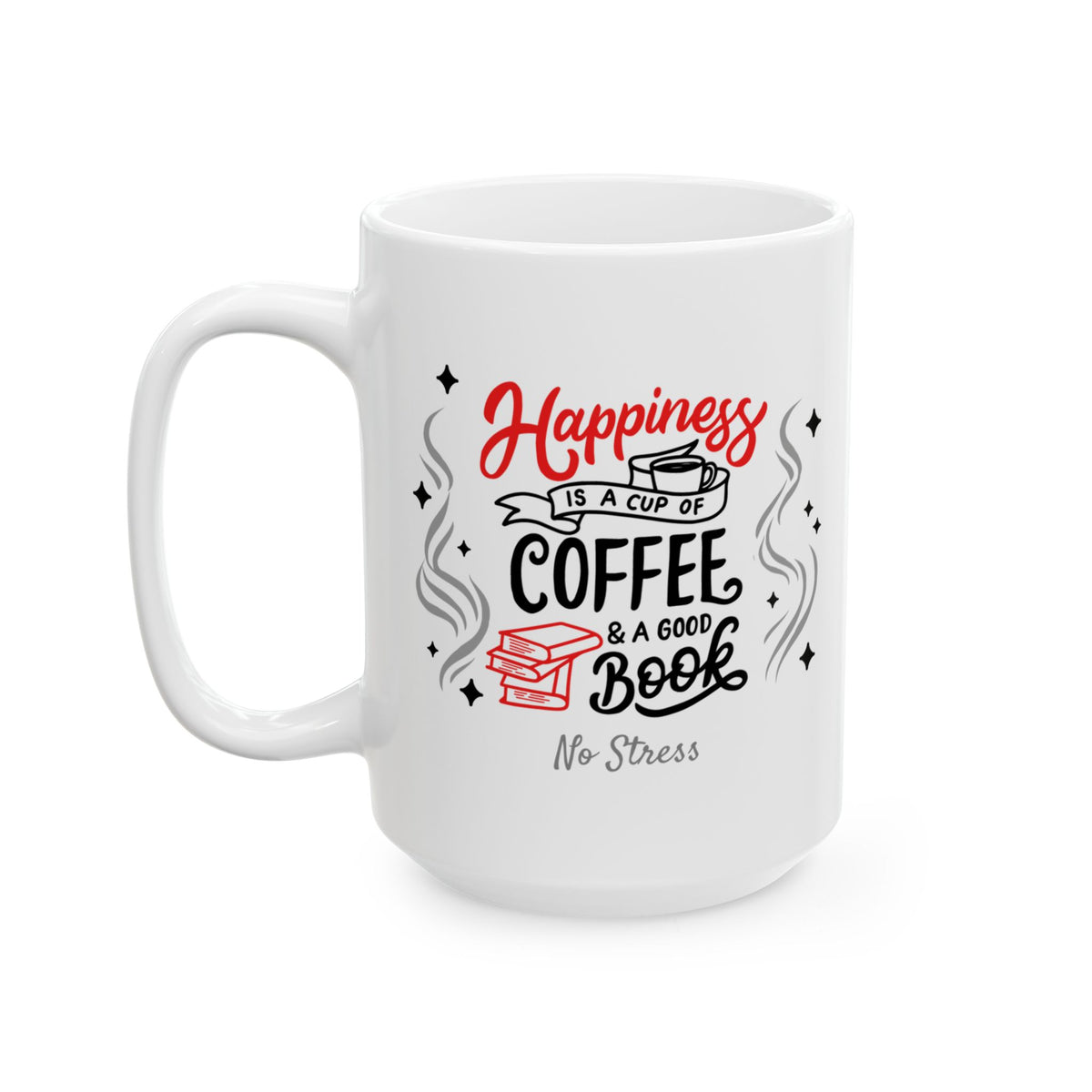 Ceramic Mug — "Happy Birthday" Cute Confetti Coffee Mug (11oz/15oz)