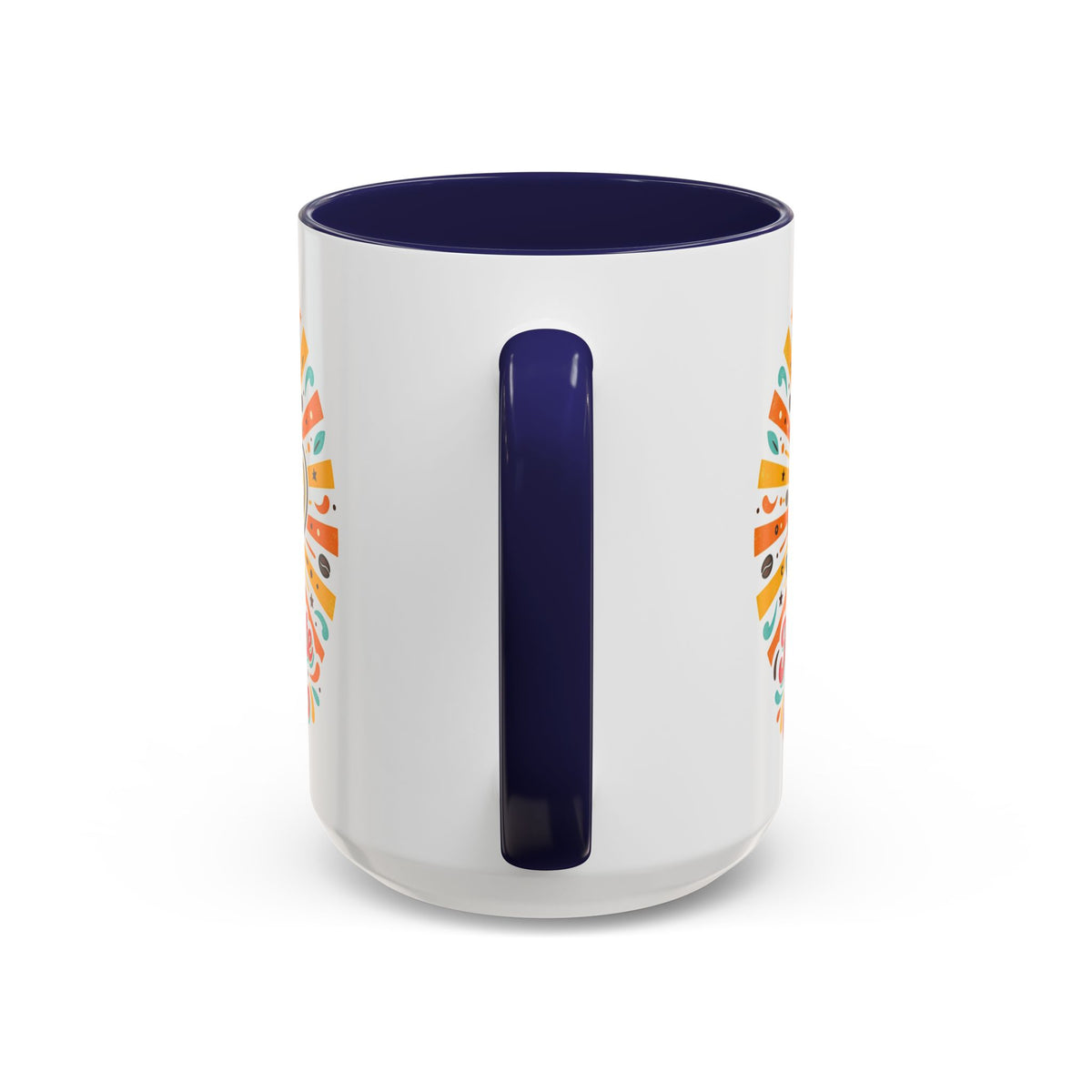 My Favorite Coffee Cup Accent Mug — Colorful Ceramic Coffee Mug (11/15oz)