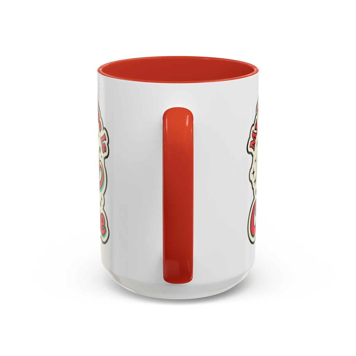 Coffee Mug - "My Blood Type Is Coffee" Accent Ceramic Mug (11oz & 15oz)