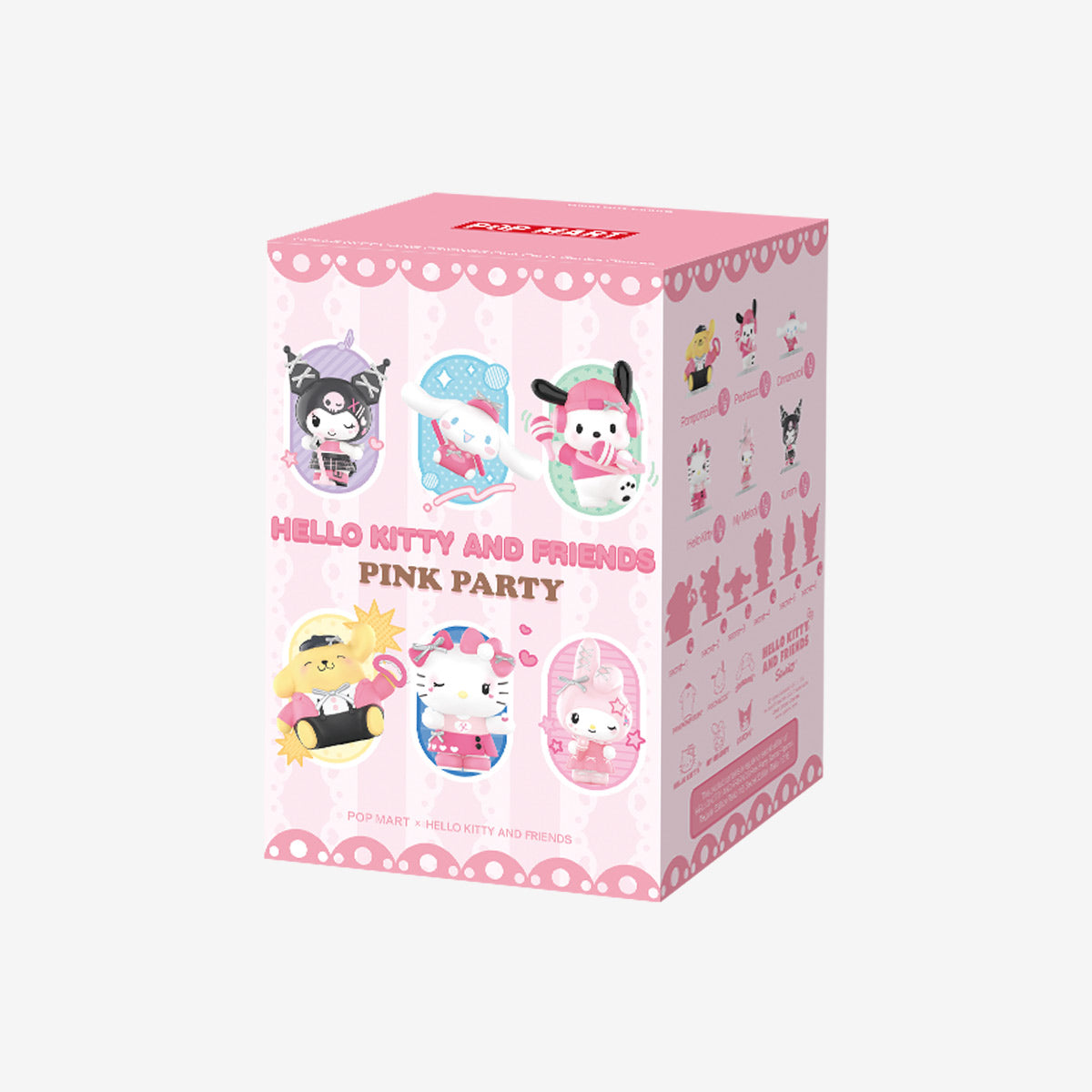 Hello Kitty and Friends Pink Party Series Blind Box Figure | POP MART