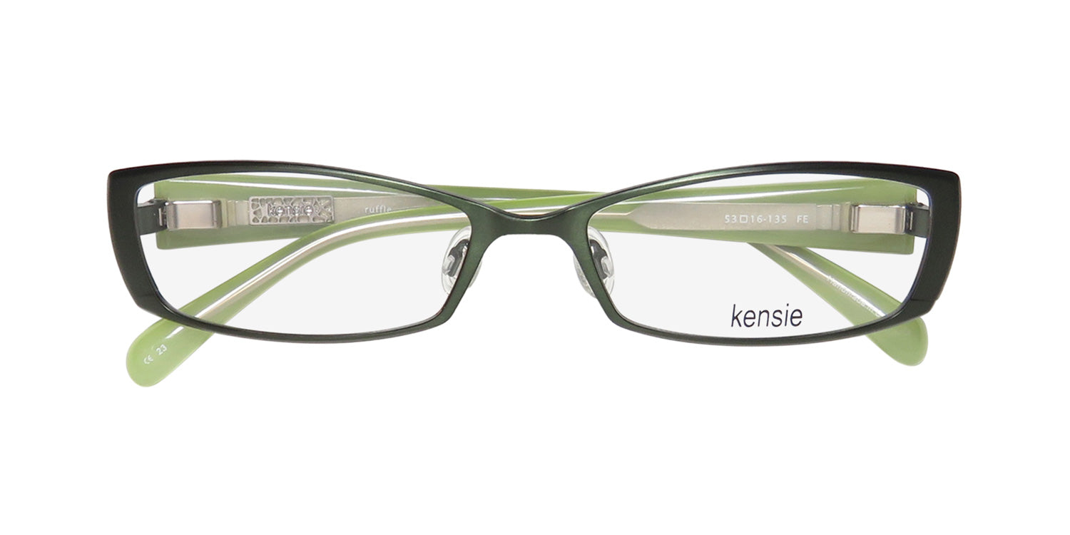 kensie Ruffle Eyeglasses