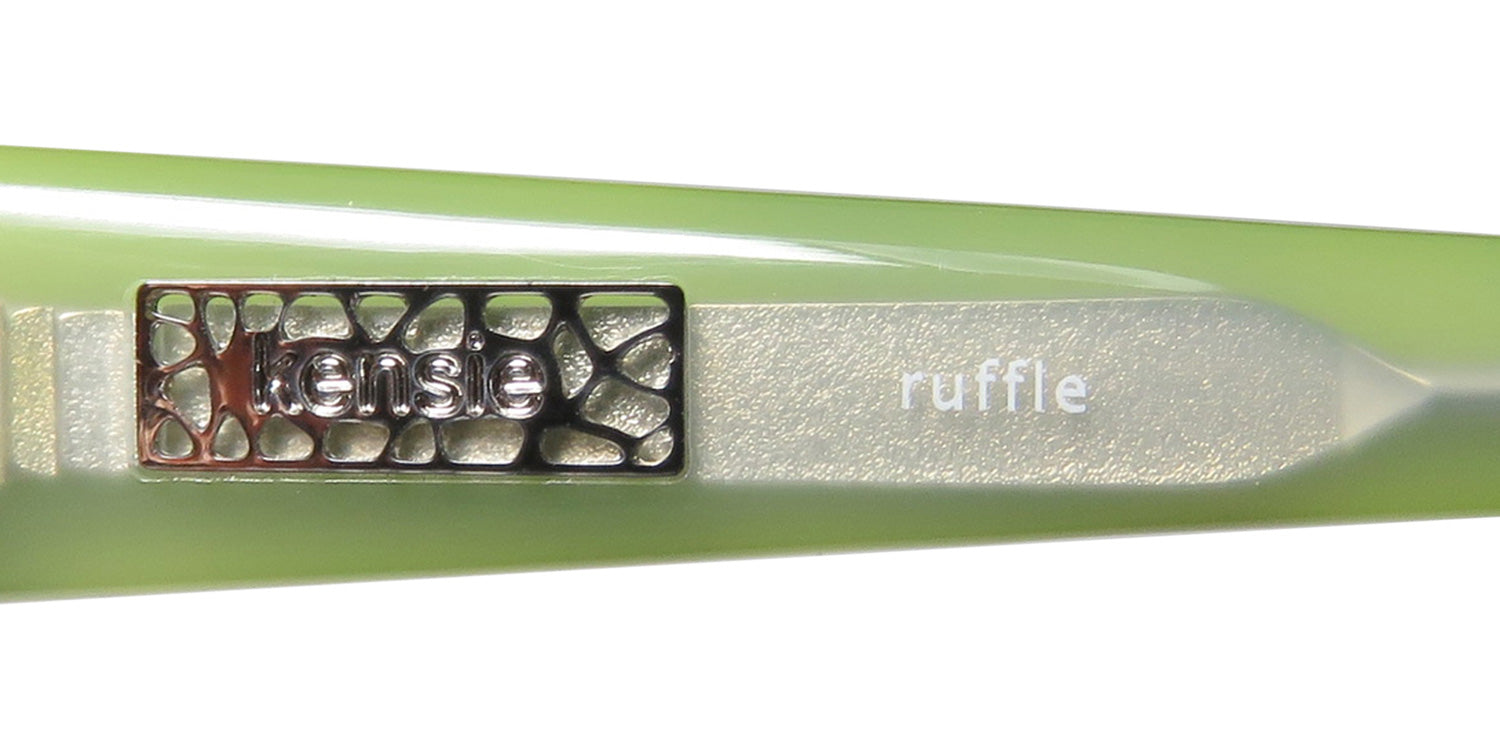 kensie Ruffle Eyeglasses
