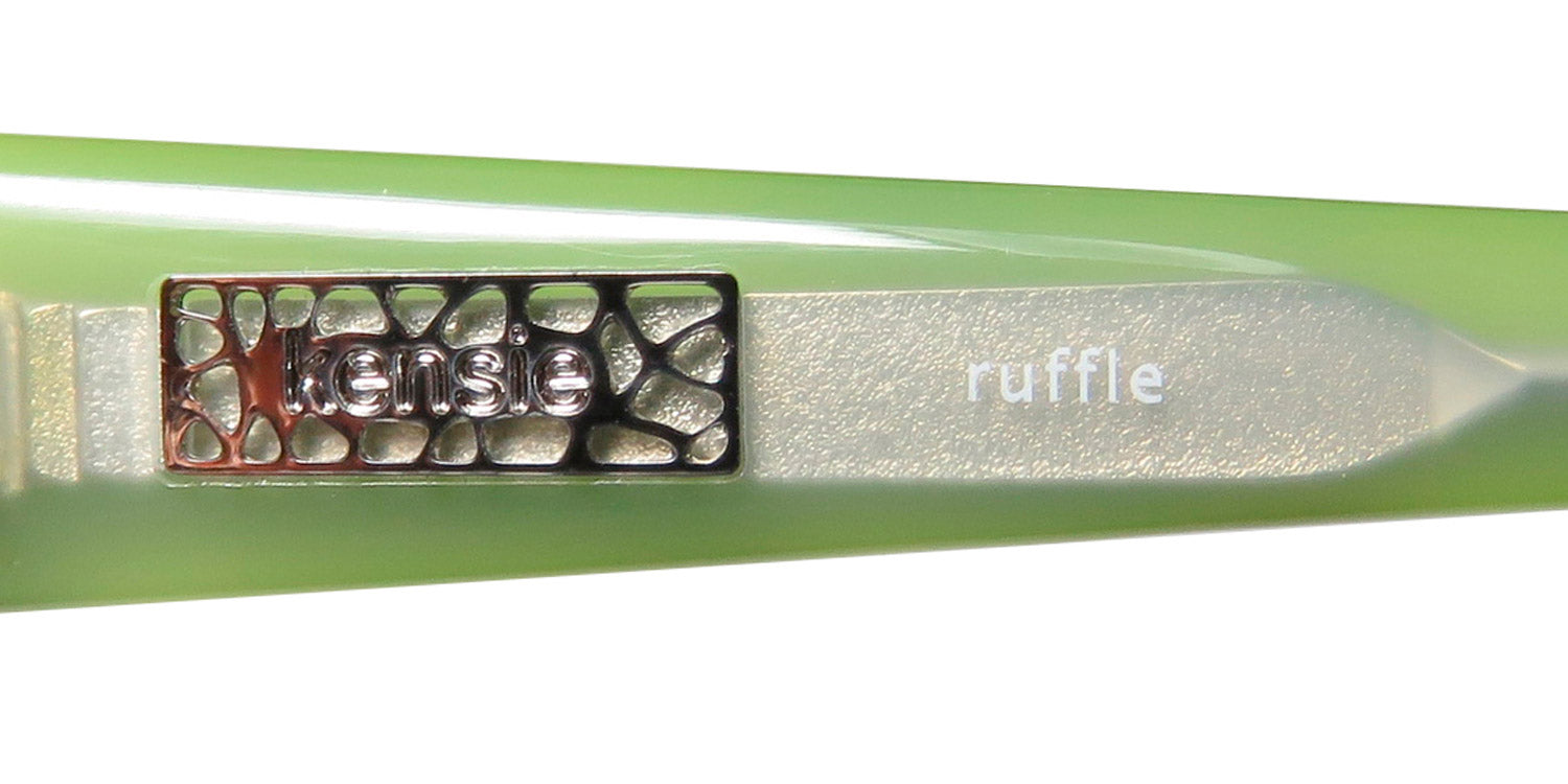 kensie Ruffle Eyeglasses