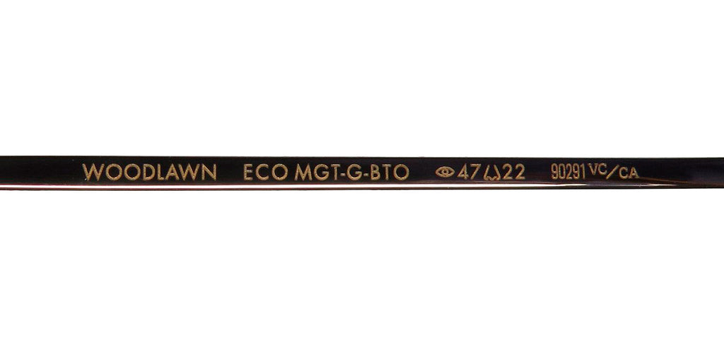 Garrett Leight Woodlawn Blue Light Technology Eyeglasses