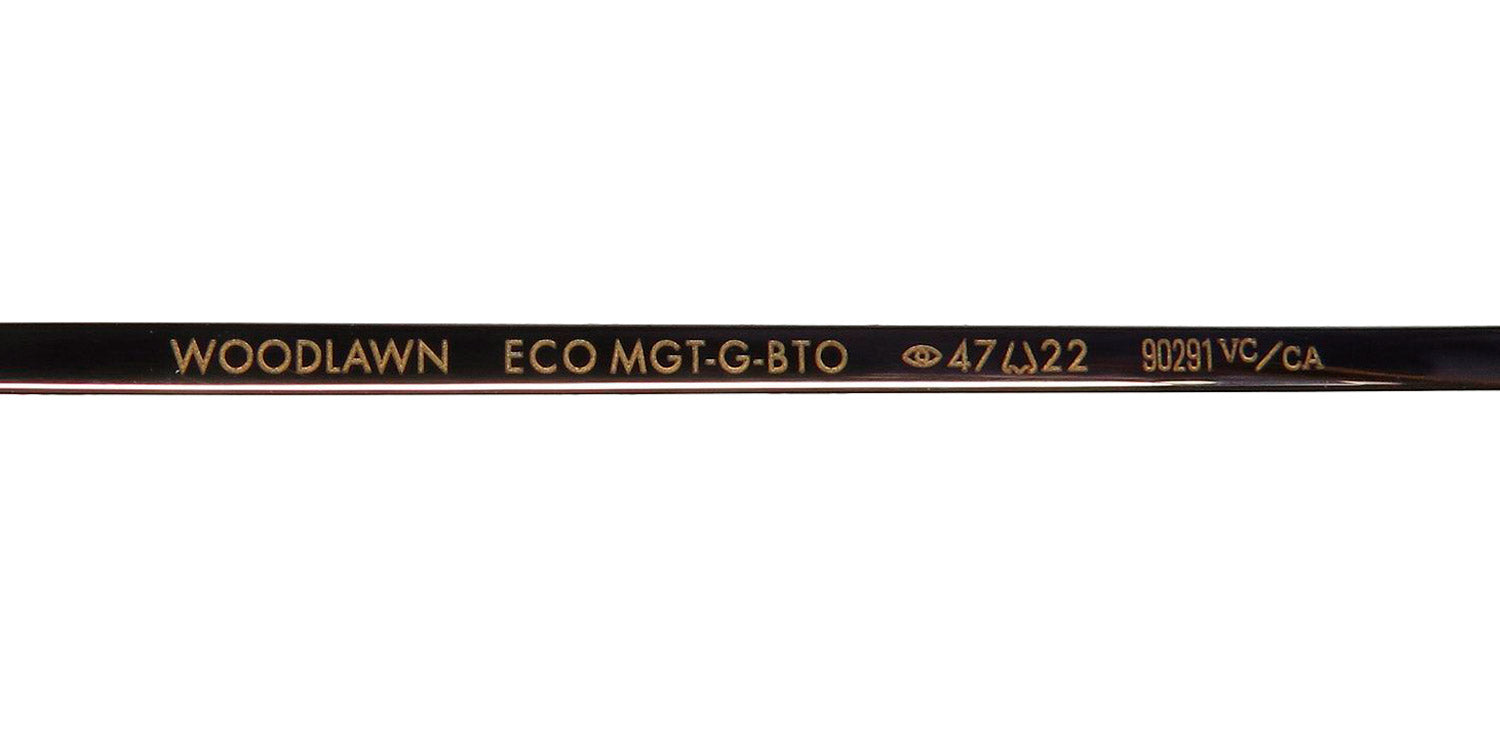 Garrett Leight Woodlawn Blue Light Technology Eyeglasses