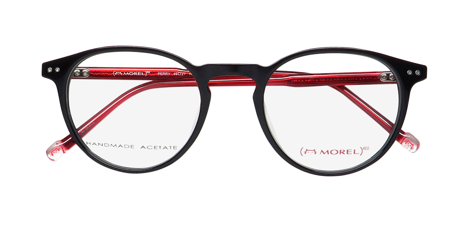 Morel Red Perry 90016c Eyeglasses