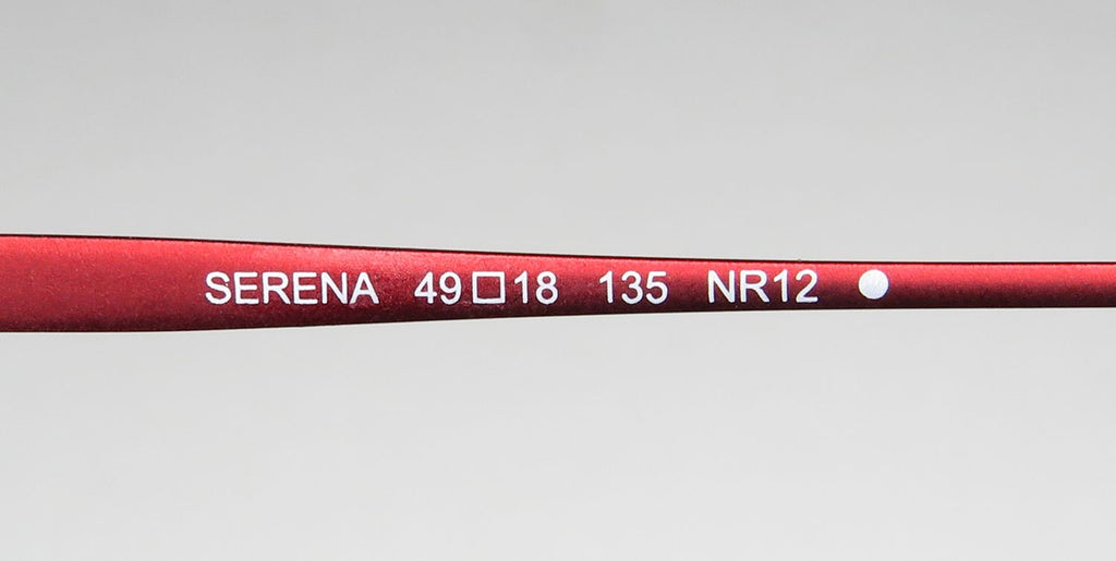 Morel Red Serena 90017c Eyeglasses