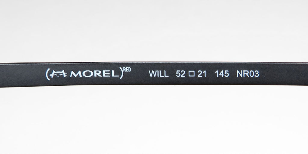 Morel Red Will 90014c Eyeglasses