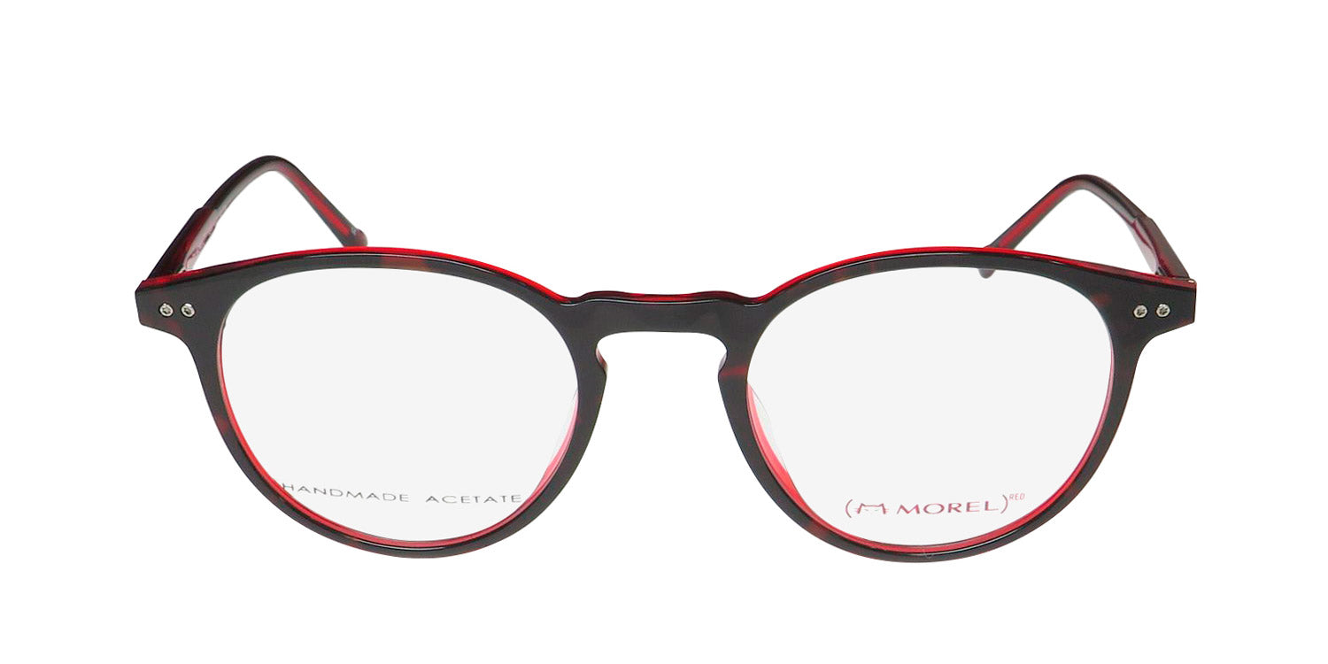 Morel Red Perry 90016c Eyeglasses