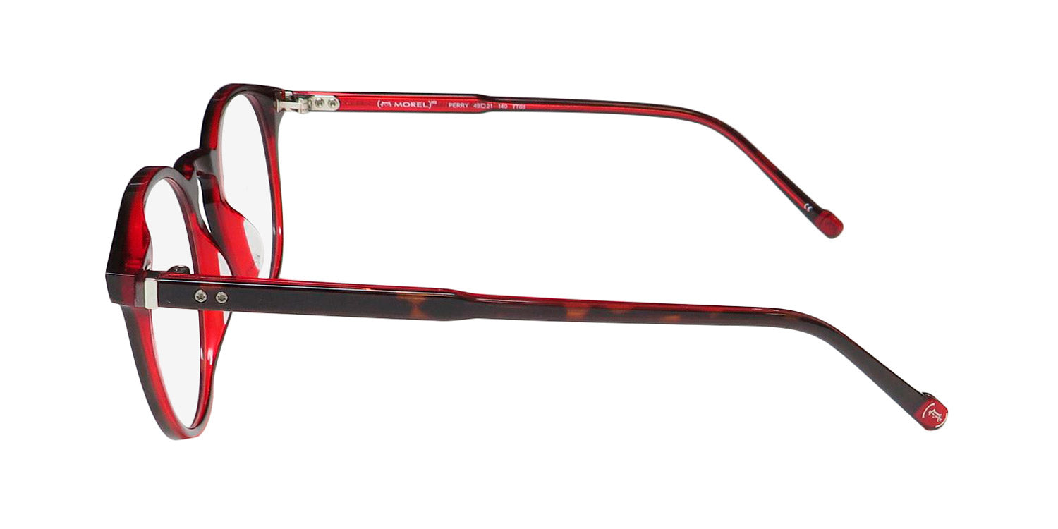 Morel Red Perry 90016c Eyeglasses