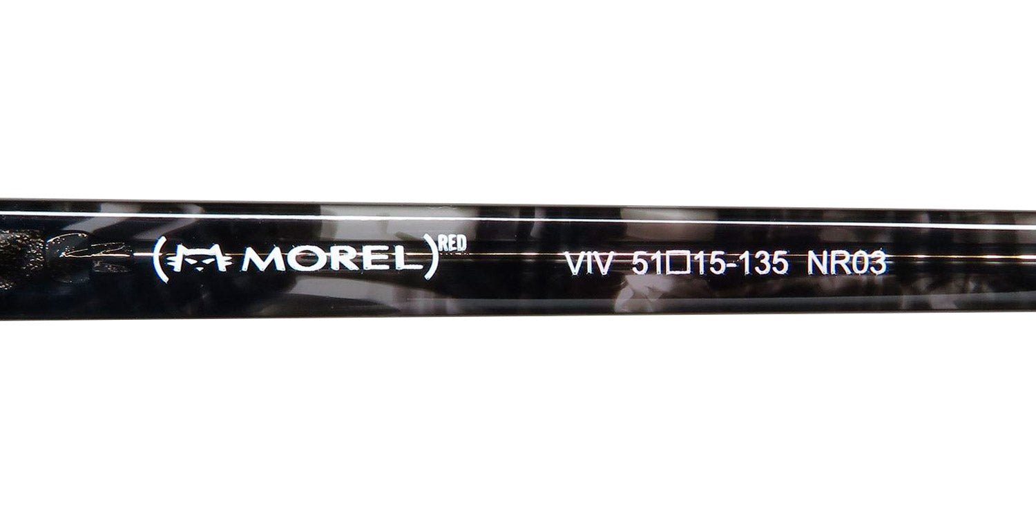 Morel Red Viv 90037c Eyeglasses