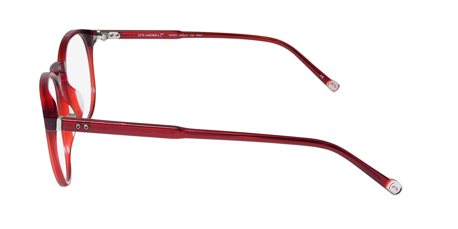 Morel Red Perry 90016c Eyeglasses