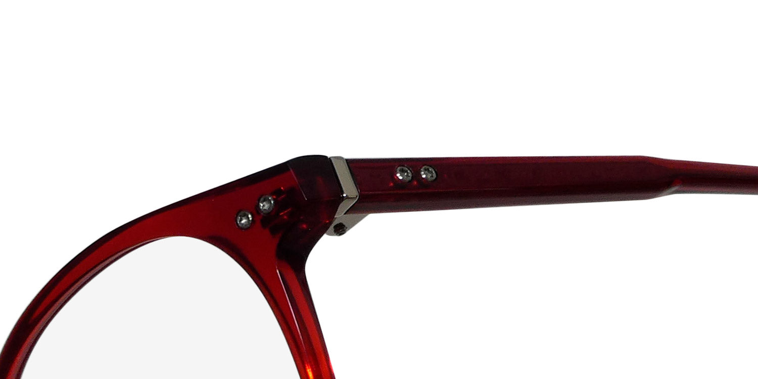 Morel Red Perry 90016c Eyeglasses