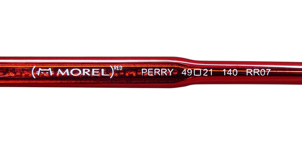 Morel Red Perry 90016c Eyeglasses