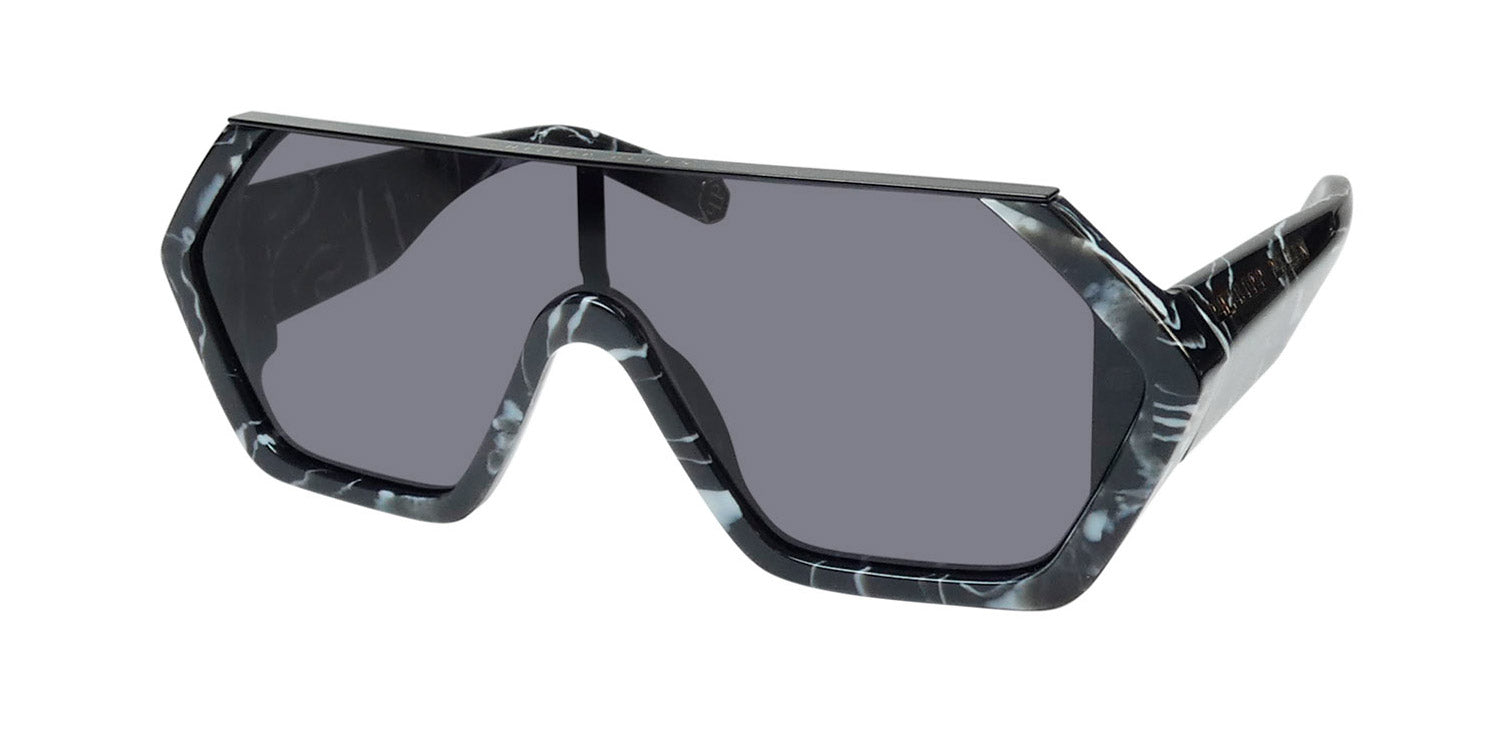 Philipp Plein Spp047 Plein Hexagon Camou Sunglasses