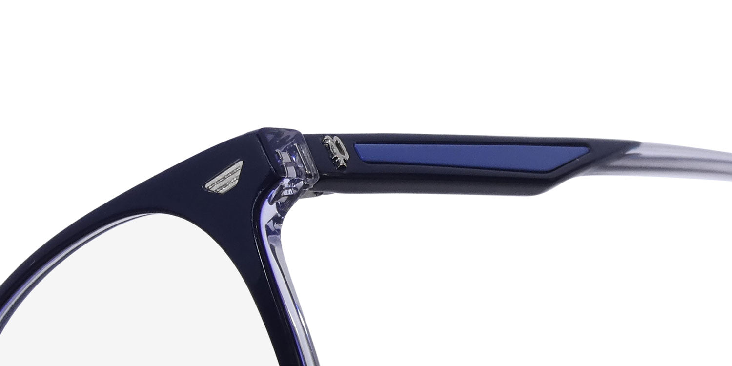 Police Vplf02 Groove 2 Clip-On Eyeglasses