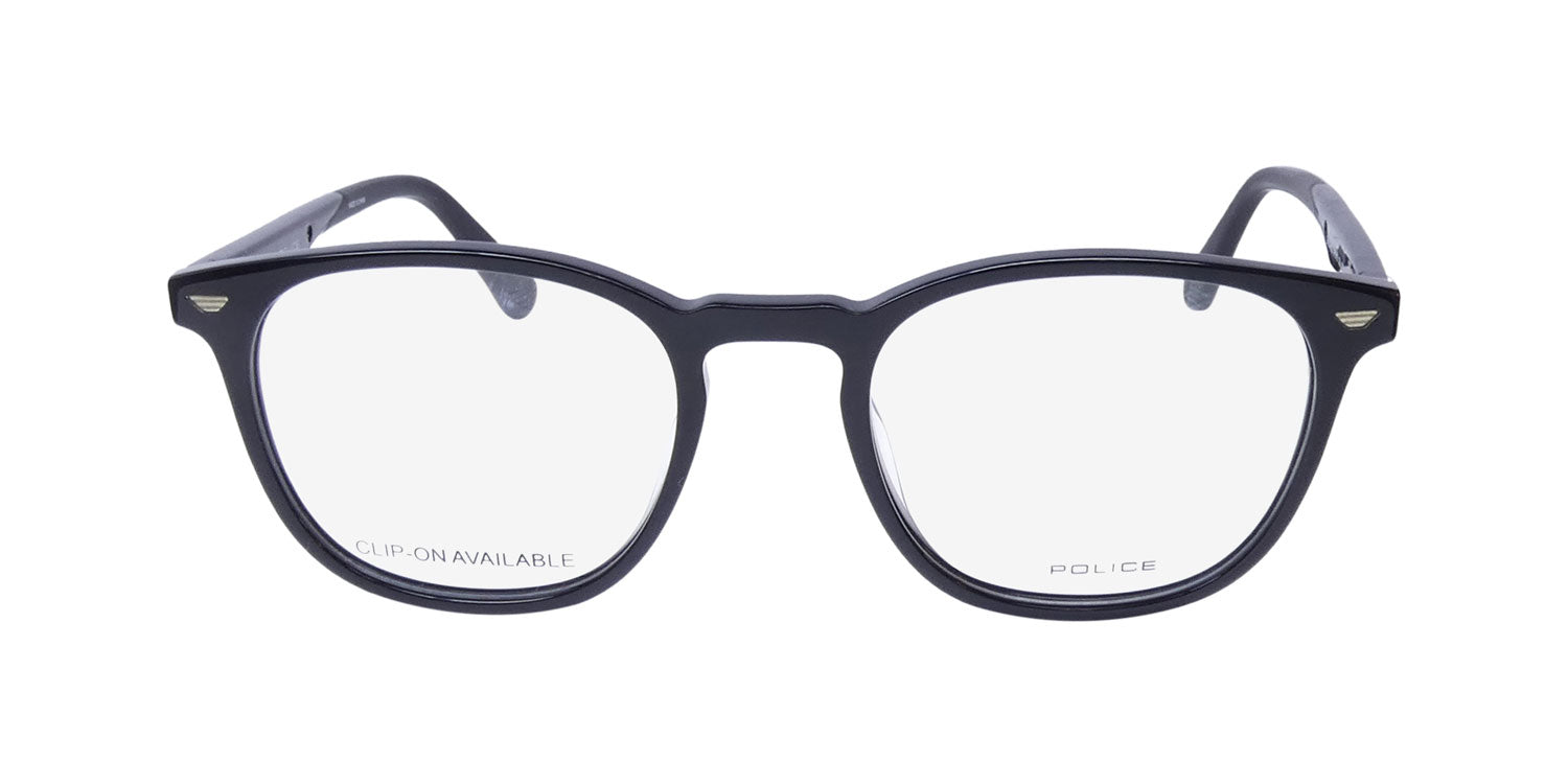 Police Vplf02 Groove 2 Clip-On Eyeglasses