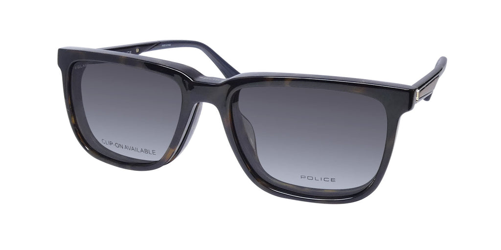Police Vplf01 Groove 1 Clip-On Eyeglasses