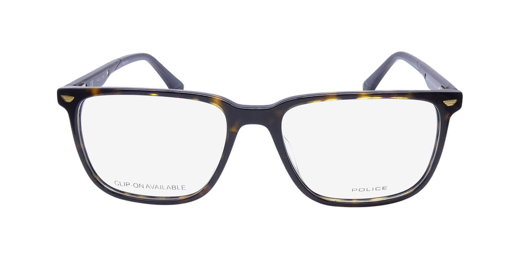 Police Vplf01 Groove 1 Clip-On Eyeglasses