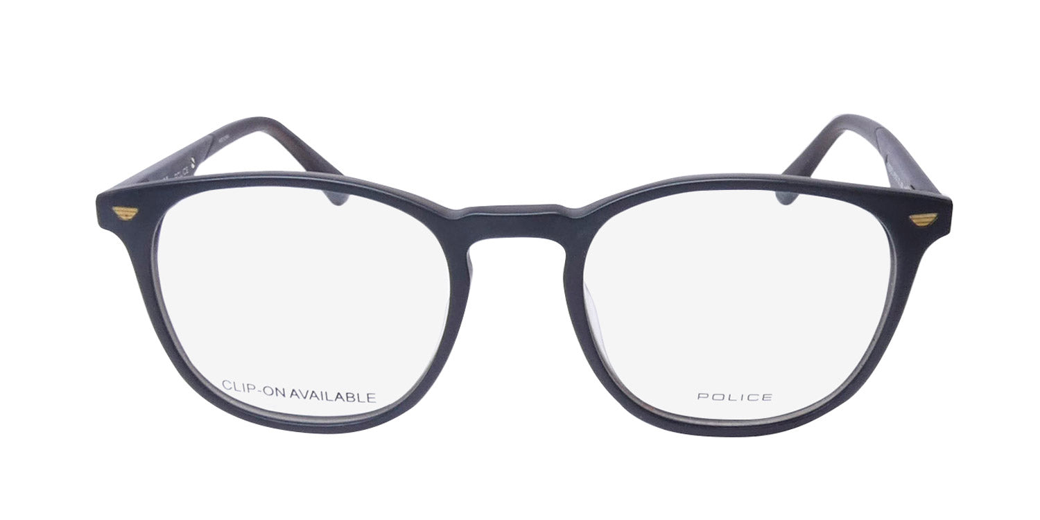 Police Vplf02 Groove 2 Clip-On Eyeglasses