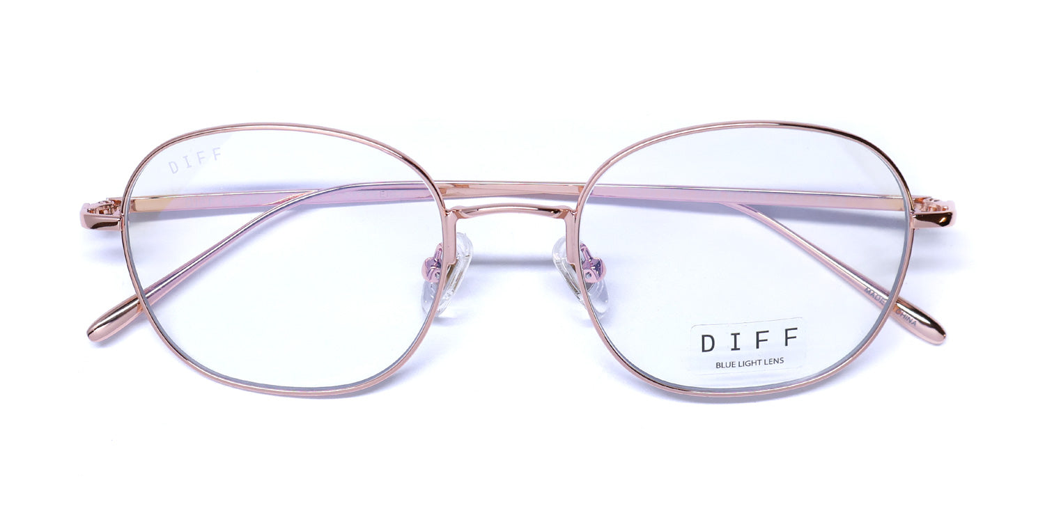 Diff 0286 Reid Blue Light Lens Eyeglasses