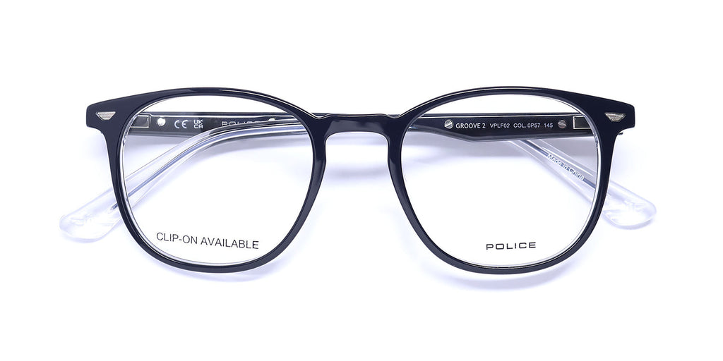 Police Vplf02 Groove 2 Eyeglasses