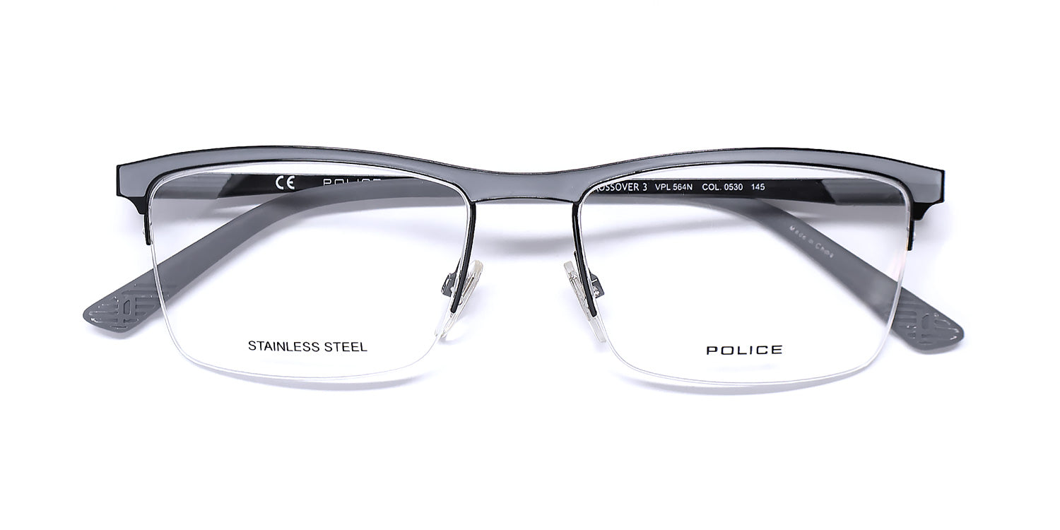 Police Vpl564n Crossover 3 Eyeglasses