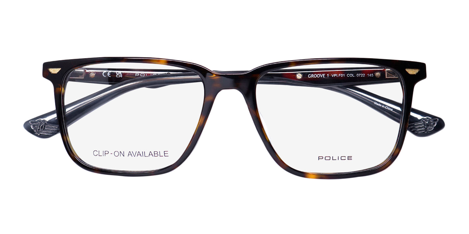 Police Vplf01 Groove 1 Eyeglasses