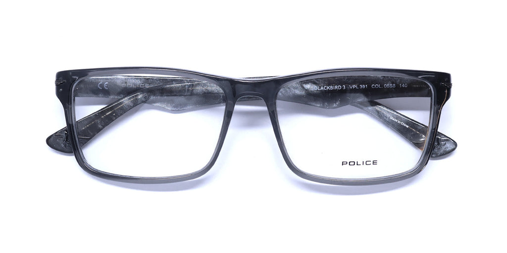 Police Vpl391 Blackbird 3 Eyeglasses
