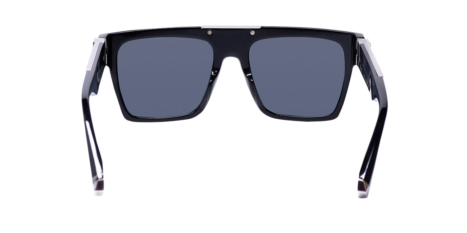 Philipp Plein Spp080 Plein Badge 23kt Gp Sunglasses