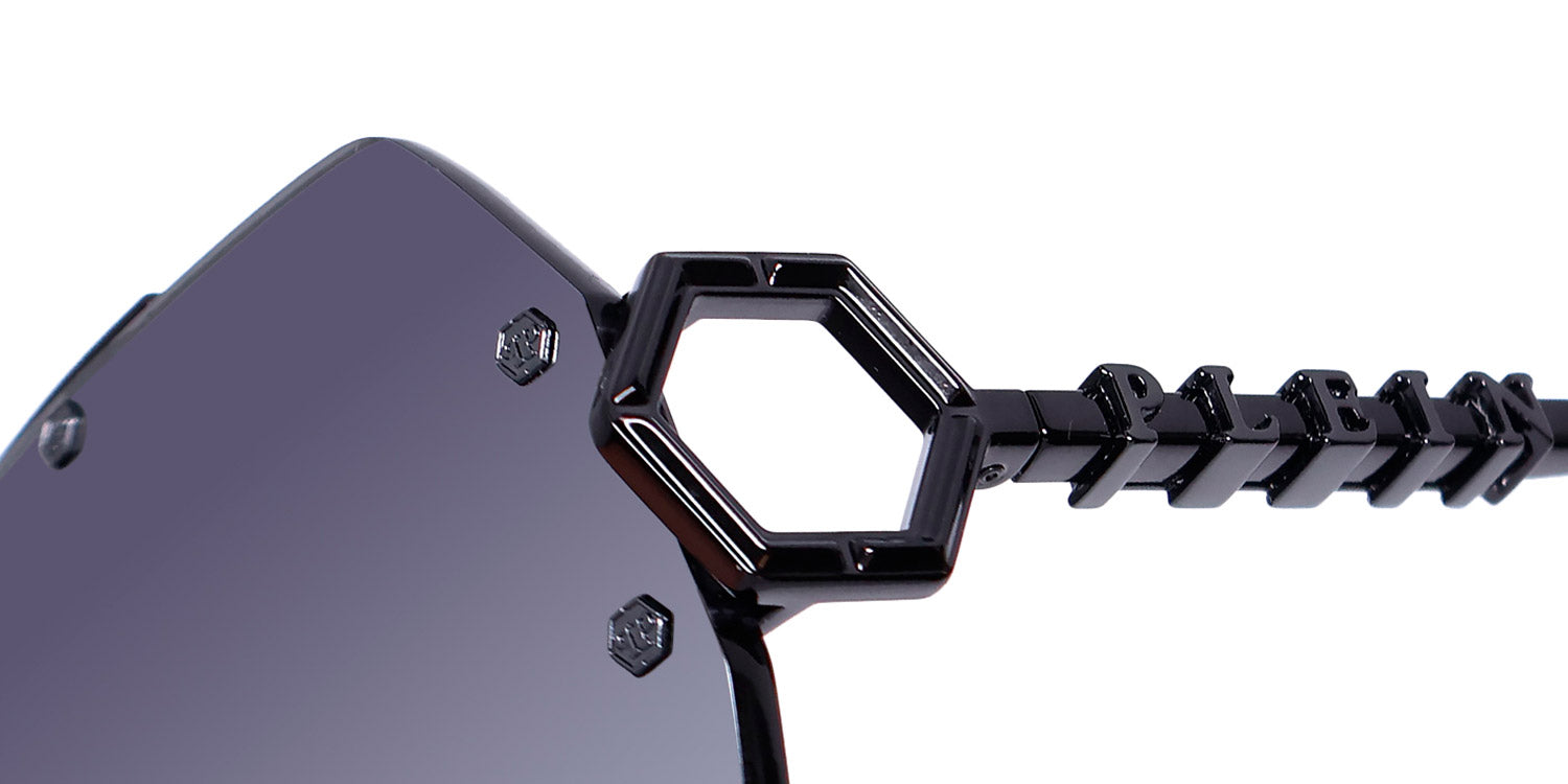 Philipp Plein Spp111 Plein Sleek Sunglasses