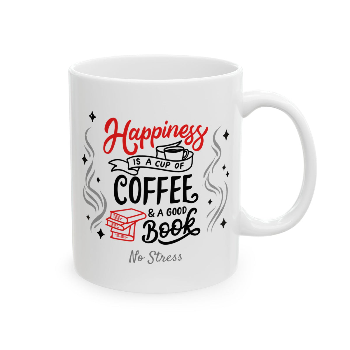 Ceramic Mug — "Happy Birthday" Cute Confetti Coffee Mug (11oz/15oz)