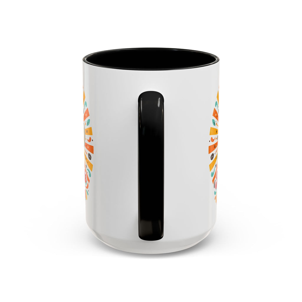 My Favorite Coffee Cup Accent Mug — Colorful Ceramic Coffee Mug (11/15oz)