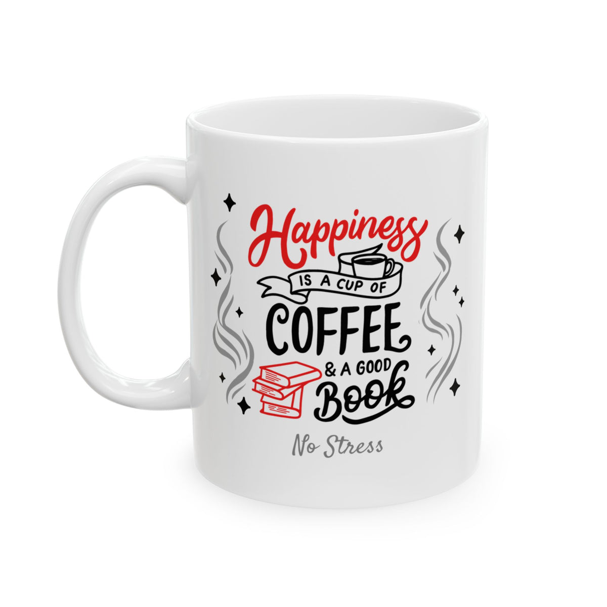 Ceramic Mug — "Happy Birthday" Cute Confetti Coffee Mug (11oz/15oz)