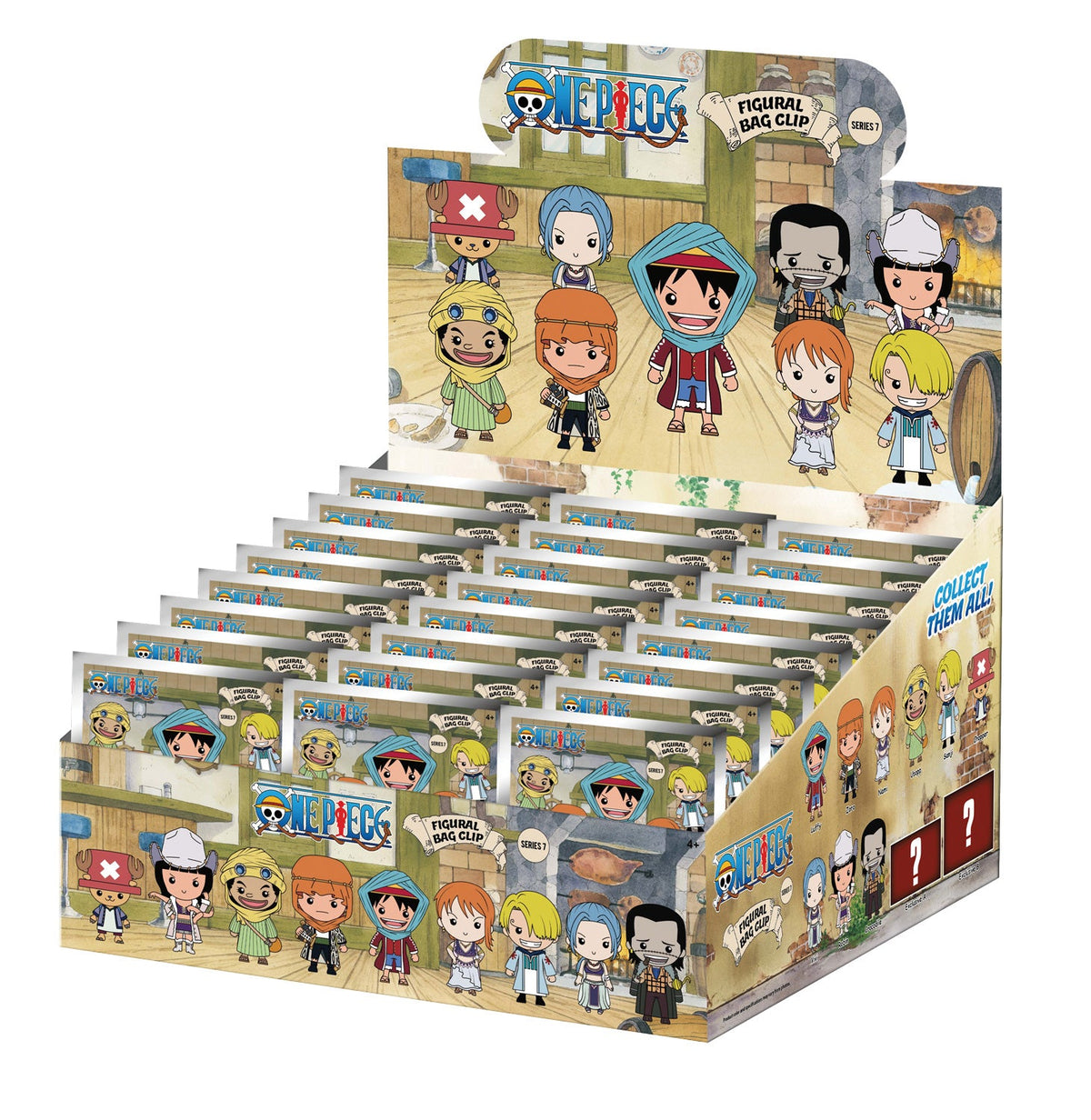 One Piece 3D Foam Bag Clip Series 7 – Blind Bag Keychain | Monogram