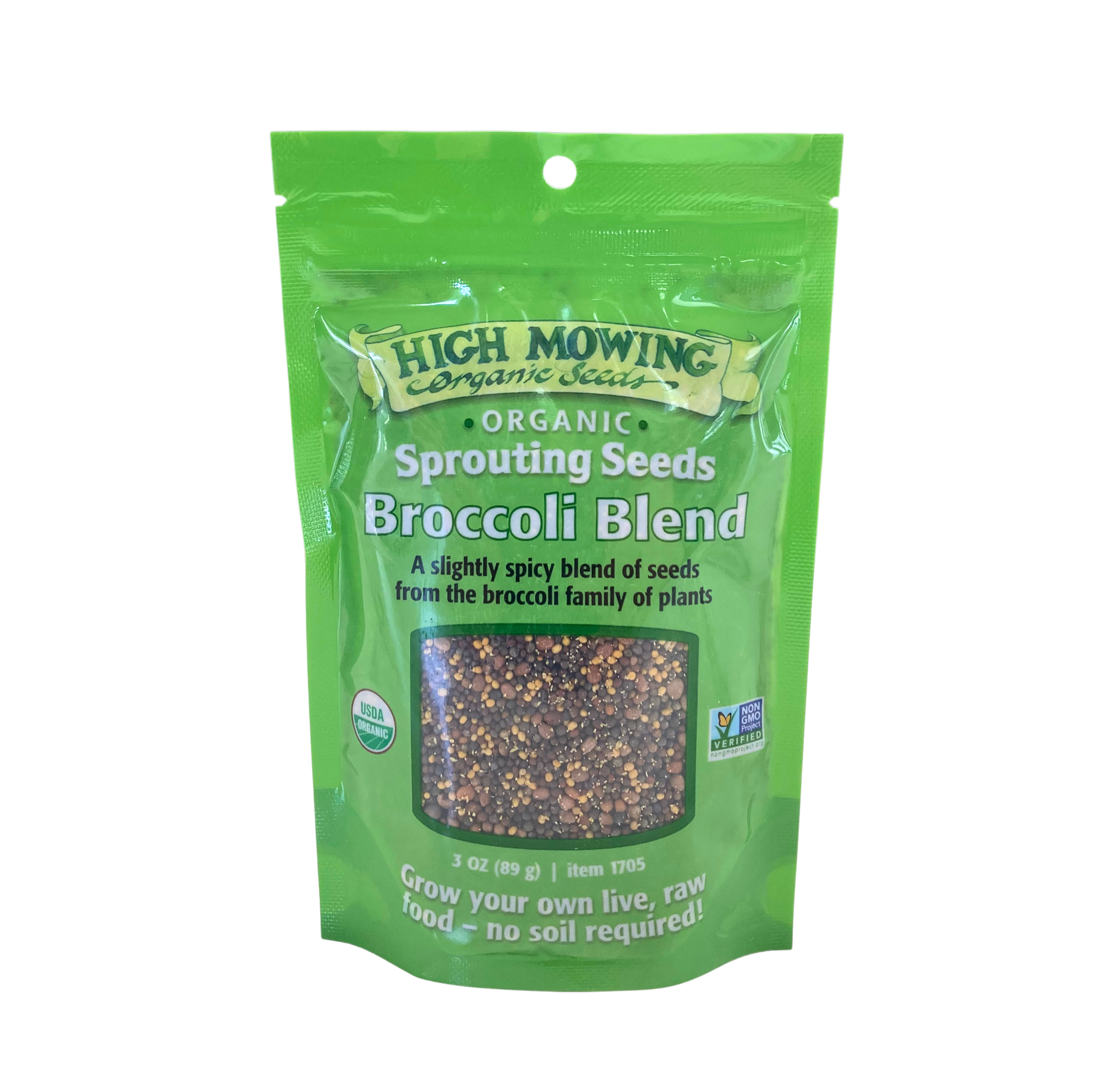 Sprouting Seeds, Organic, High Mowing
