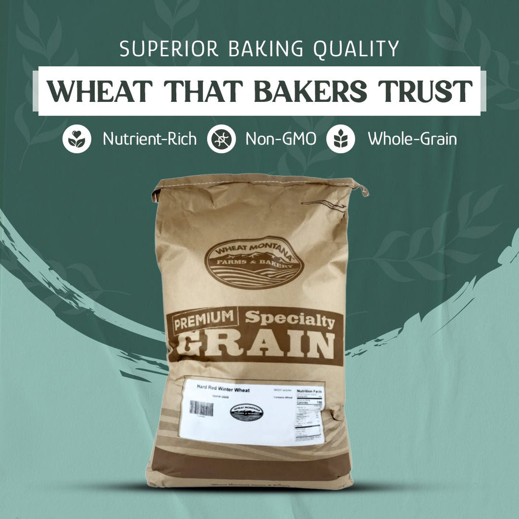 Wheat Berries, Bronze Chief (Red), Certified Glyphosate Free