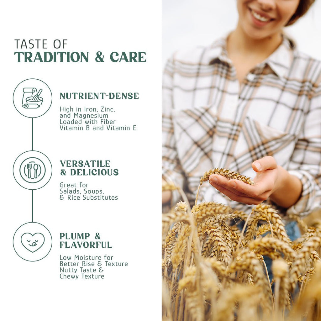 Wheat Berries, Bronze Chief (Red), Certified Glyphosate Free