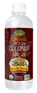 Coconut Cooking Oil, Liquid, Organic