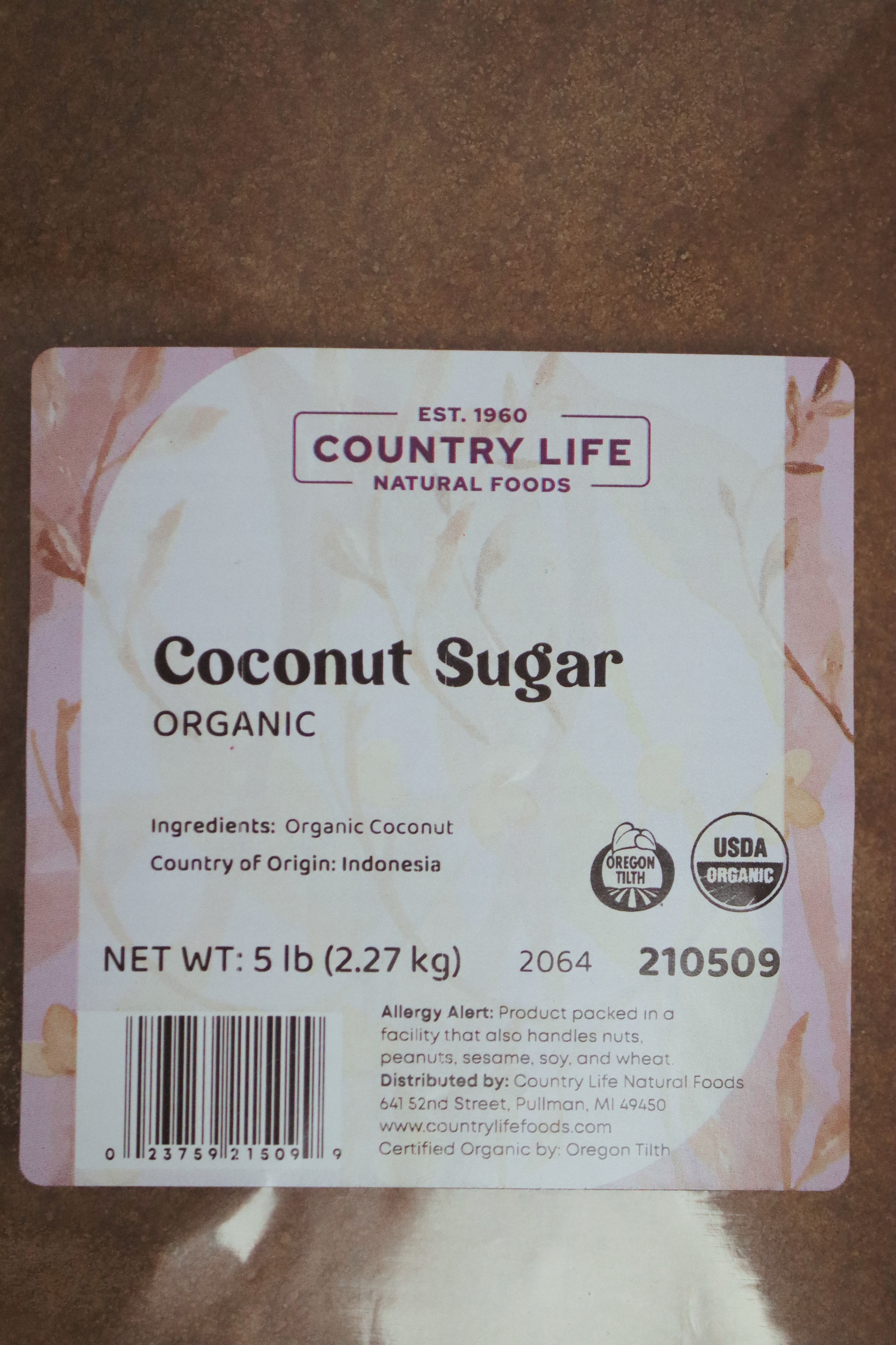 Coconut Sugar, Organic