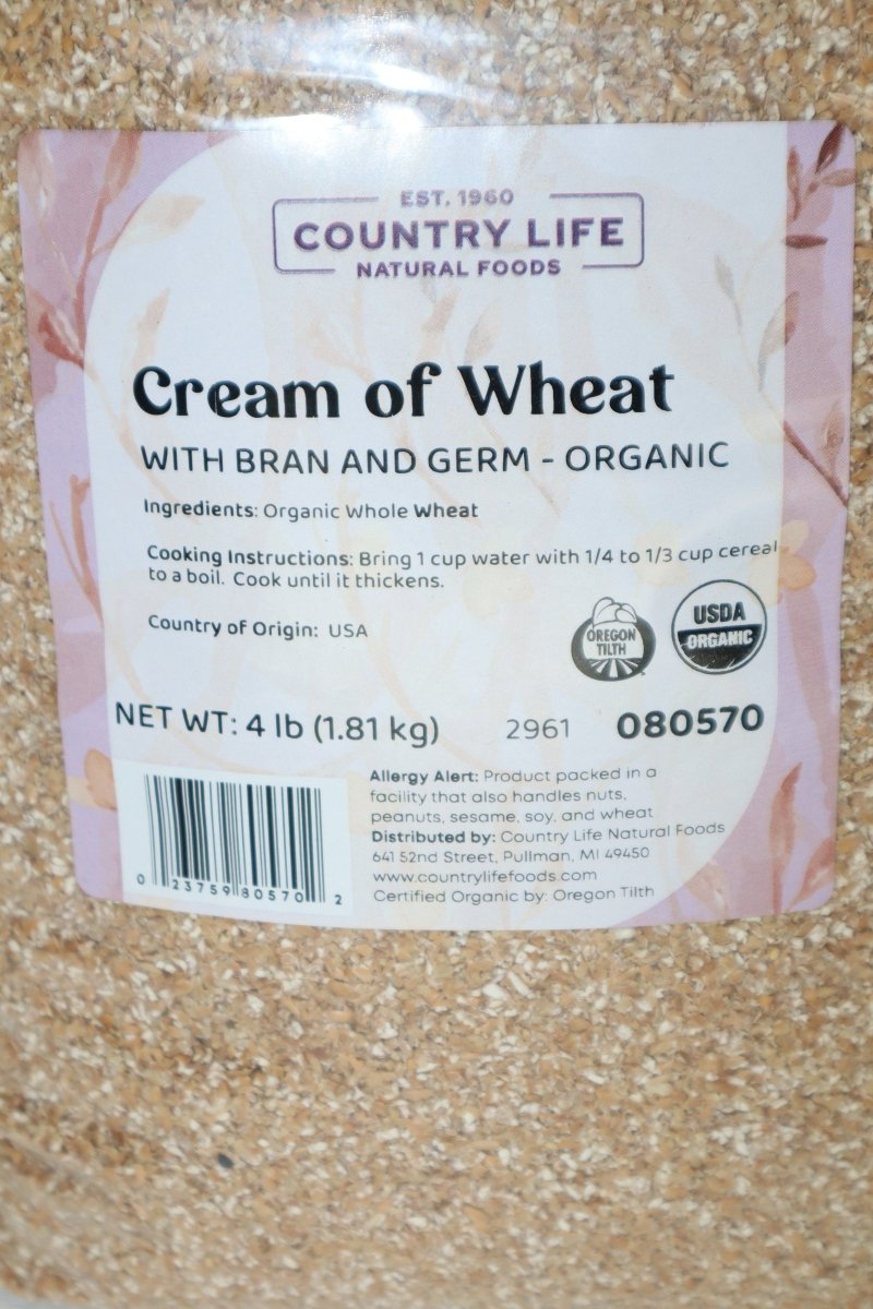 Cream of Wheat, Organic