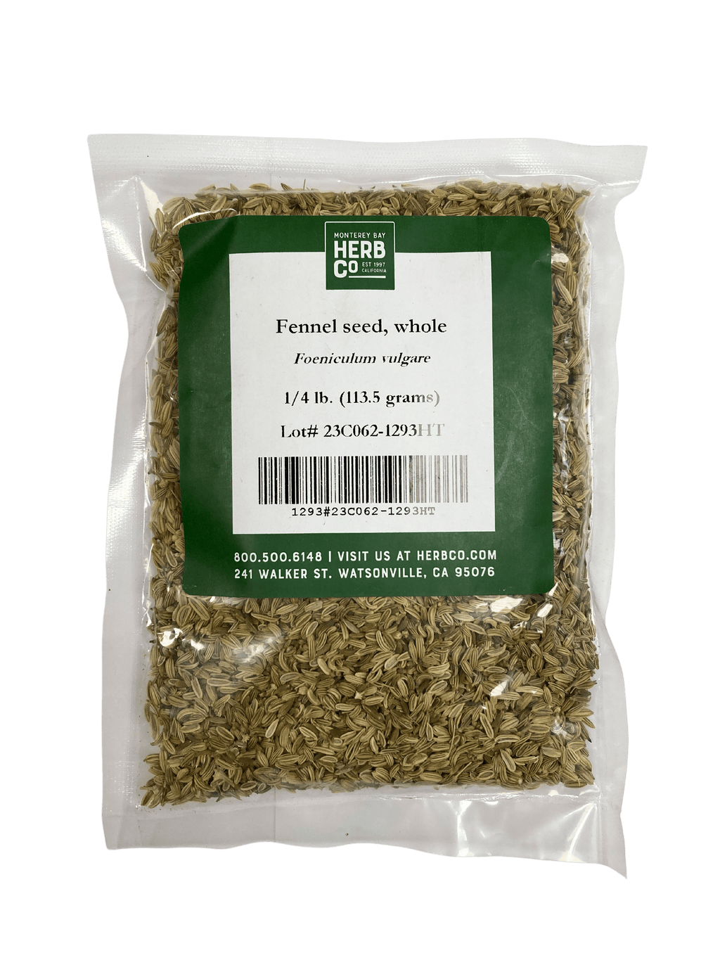 Fennel Seed, Whole
