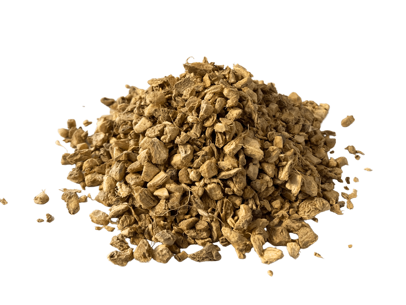 Ginger Root, Cut, Sifted, Organic