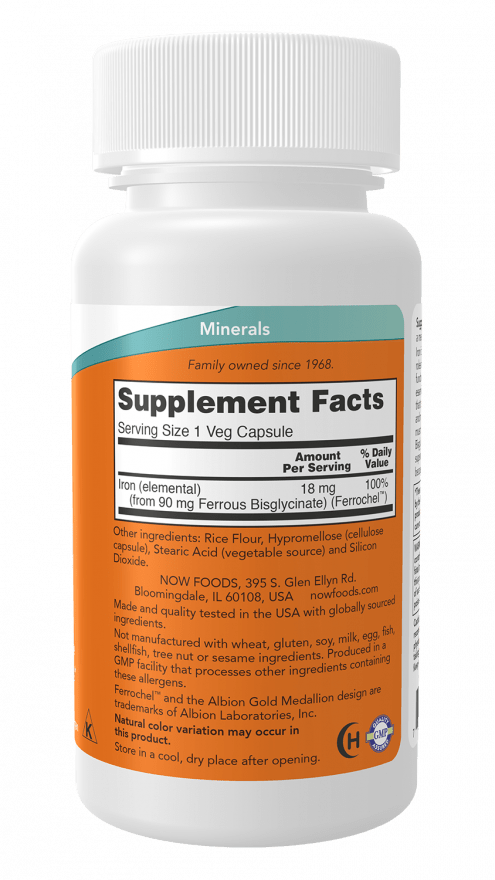 Iron 18 mg