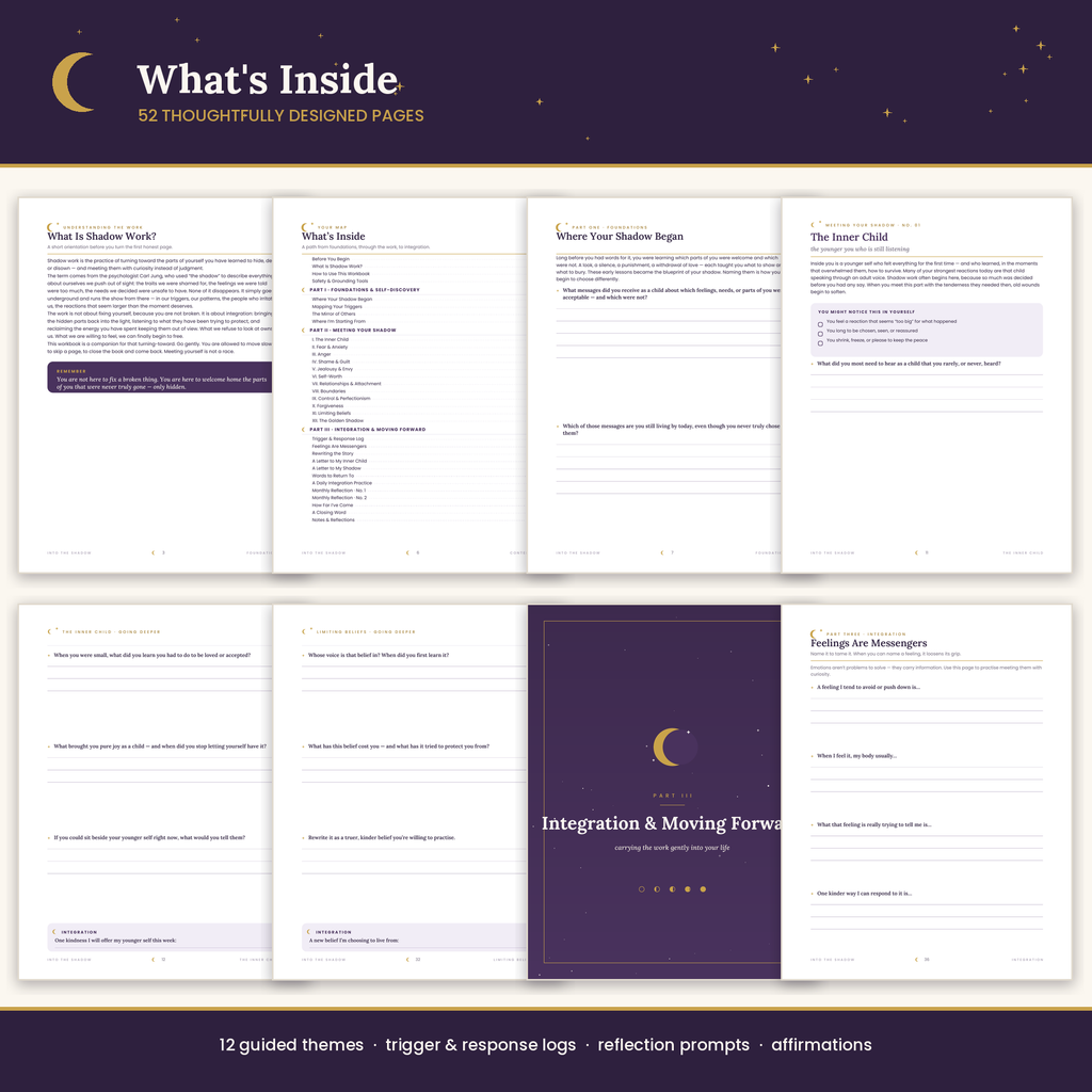 Shadow A Guided Shadow Work Workbook
