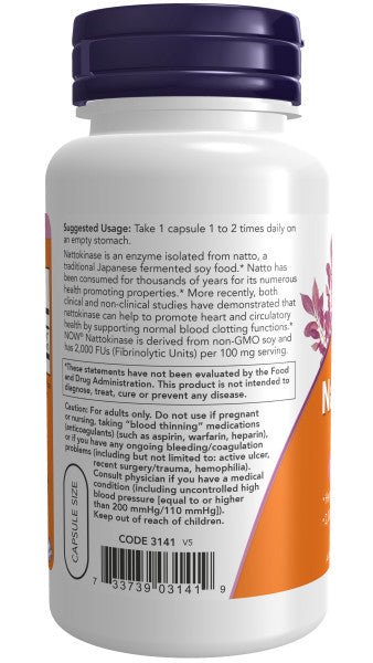 Nattokinase 100 mg