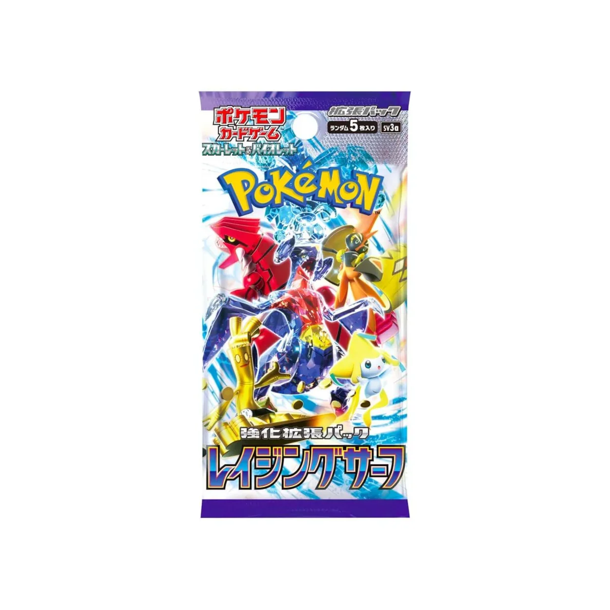 Pokémon TCG Japanese Scarlet & Violet Raging Surf (sv3a) – 1 Booster Pack