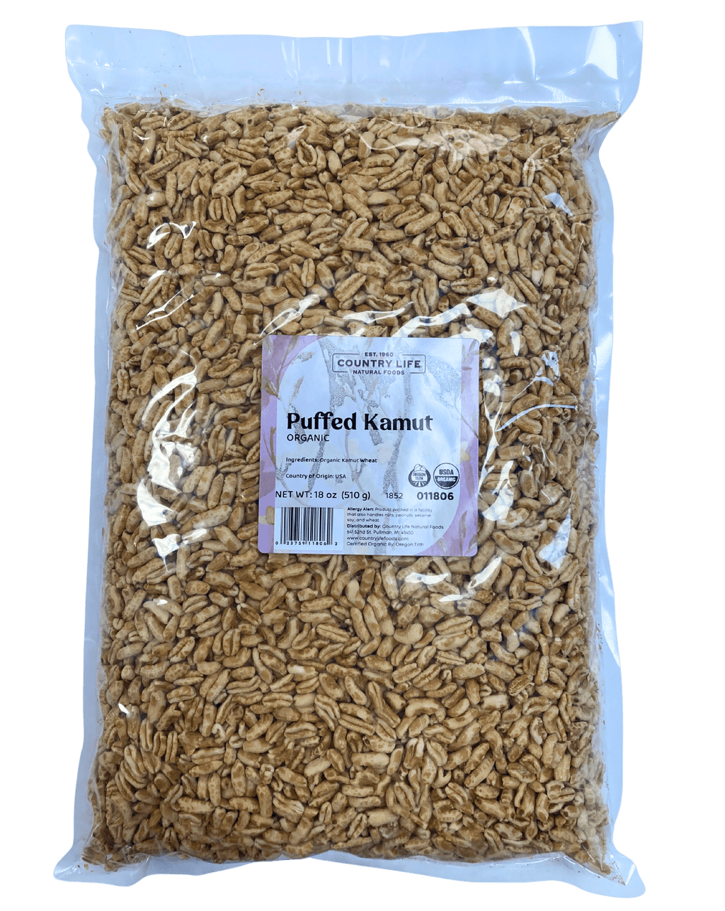 Puffed Khorasan, Organic
